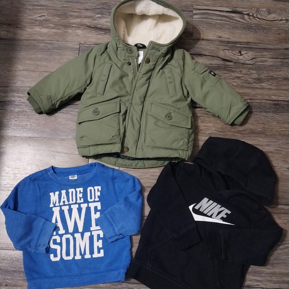 Baby Gap Baby Green Coat Size 12-18 Month Infant Toddler Green Jacket